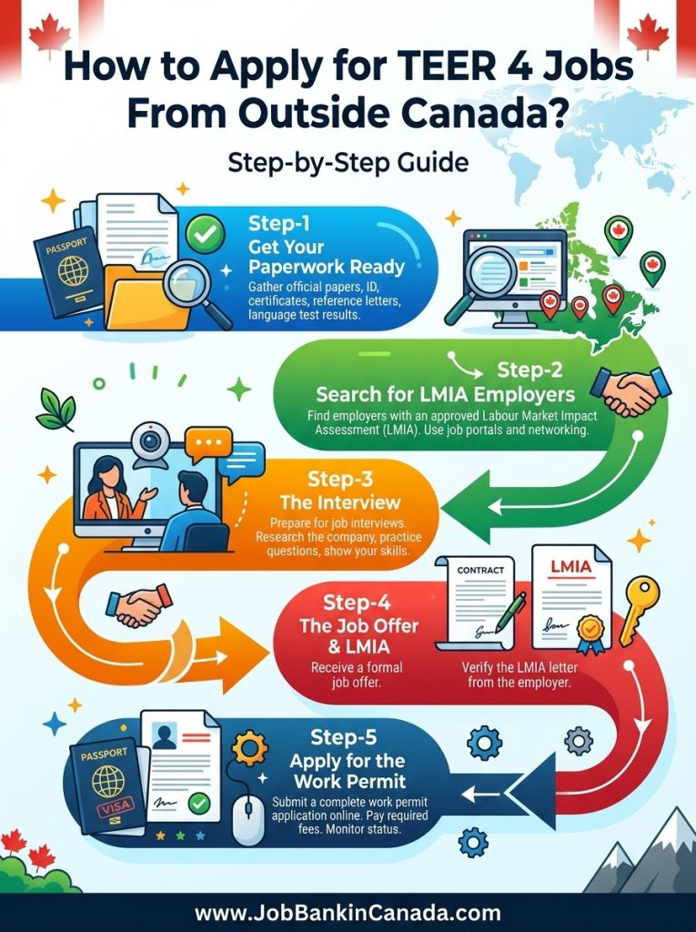 How to Apply for TEER 4 Jobs From Outside Canada