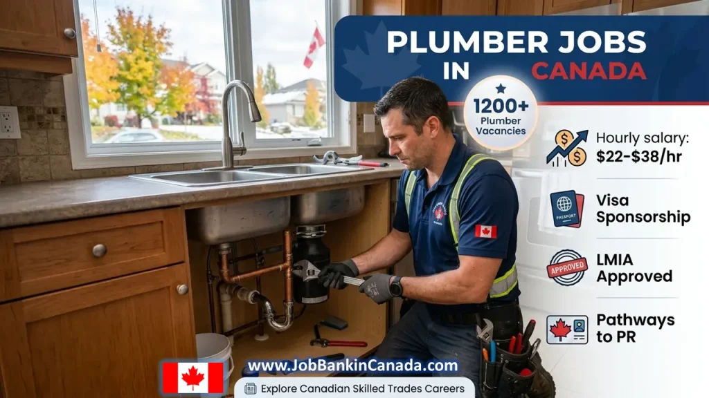 Plumber Jobs in Canada for Foreigners- Salary, LMIA, Application Guide