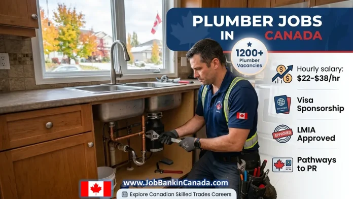 Plumber Jobs in Canada for Foreigners- Salary, LMIA, Application Guide