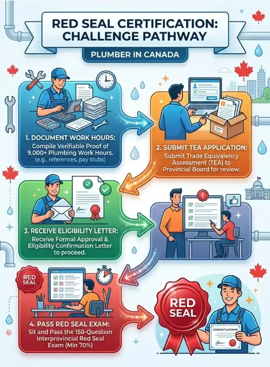 Red Seal Certification Pathway for Plumber in Canada